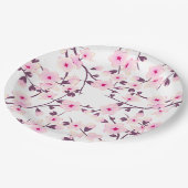 フローラさくらんぼ ペーパープレート (アングル)