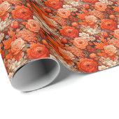 フローラささやき： ラッピングペーパー (ロールコーナー)