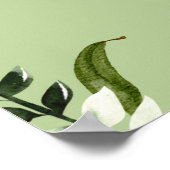 フローラすぐに挨拶のポスター ポスター (角)