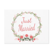 フローラたった今結婚しましたバラリースピンクレッド結婚ズ