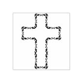 フローラつる植物クロスアートスタンプ ラバースタンプ (インプリント)