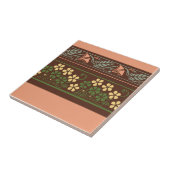 フローラつる植物セラミックタイル タイル (側面)