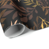 フローラとのシームレス葉なパターンシームレスパット ラッピングペーパー (ロールコーナー)