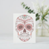 フローラとの死カラフルスカルの日 ポストカード (スタンド正面)