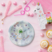 フローラとウィムシー紙プレート ペーパープレート (パーティー)