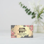 フローラとキス/ゴールデン/金ゴールドブラシ 予約カード (スタンド正面)