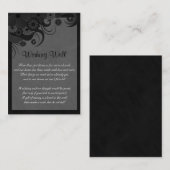 フローラとグレー結婚の願い井戸 エンクロージャーカード (正面/裏面)