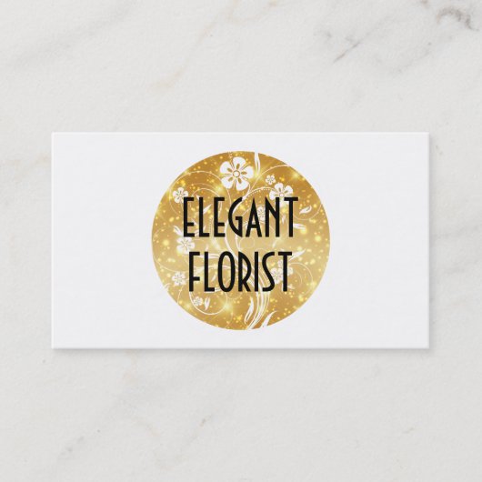 フローラとスパークル 名刺 (正面)