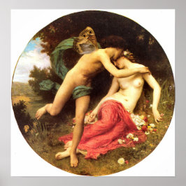 フローラとゼファー1875ウィリアム・ブーゲロー ポスター