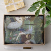 フローラとゼフィアーズ、ジョン・ウィリアム・ウォーターハウス 薄葉紙 (ギフト)