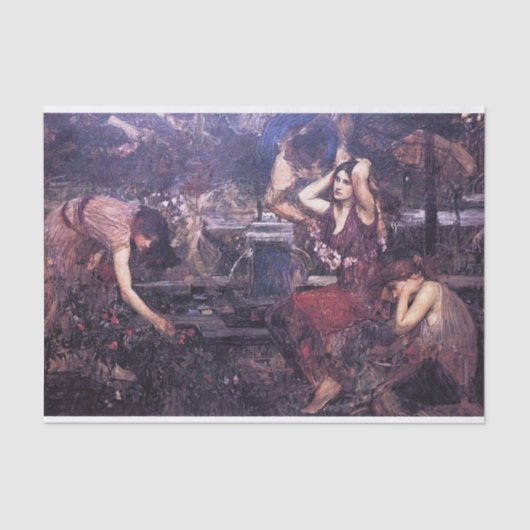 フローラとゼフィルズのスケッチ 薄葉紙 (正面)