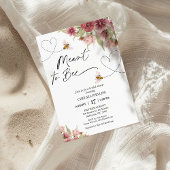 フローラとハートはブライダルシャワー 招待状