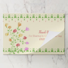 フローラとパターンのアクセント ペーパーパッド