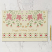 フローラとパターンミックスの紙ランチョンマット ペーパーパッド (インサイチュ)