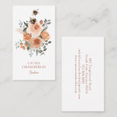 フローラとビーズガーデナー名刺 名刺 (正面/裏面)