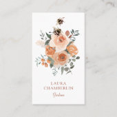 フローラとビーズガーデナー名刺 名刺 (正面)