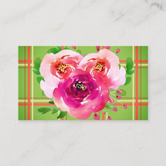 フローラとプレイド 名刺 (正面)