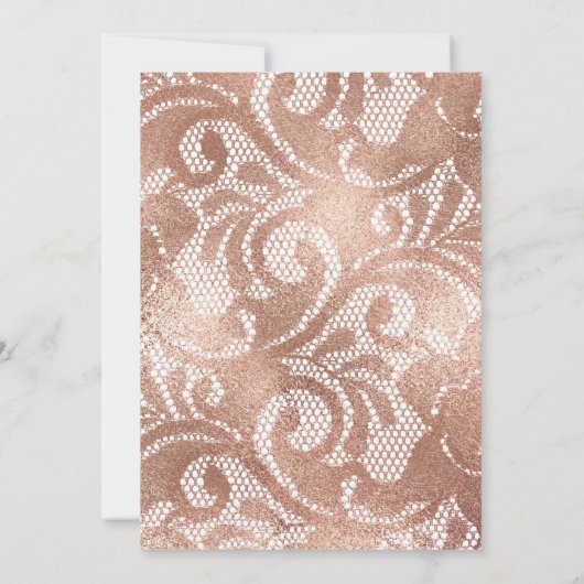 フローラとレース仮想ブライダルシャワー 招待状 (裏面)