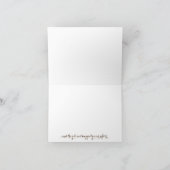 フローラと木材サンキューカード サンキューカード (内部)