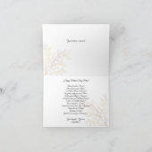 フローラと植物学オーナメントマザーズのデイカード サンキューカード (内部)