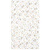 フローラと水玉模様 パターン（の模様が）ある テーブルクロス (正面)