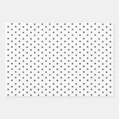 フローラと水玉模様 ラッピングペーパーシート (正面3)