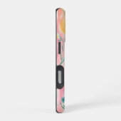 フローラと波 iPhoneケース (右側面)