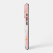 フローラと波 iPhoneケース (左側面)