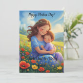 フローラと甘いマザーズのデイカード サンキューカード (スタンド正面)