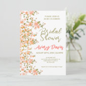 フローラと素晴らしいブライダルシャワー 招待状 (スタンド正面)