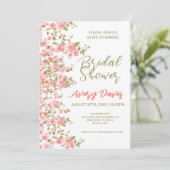 フローラと素晴らしいブライダルシャワー 招待状 (スタンド正面)