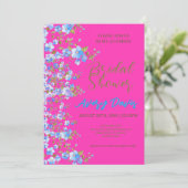 フローラと素晴らしいブライダルシャワー 招待状 (スタンド正面)