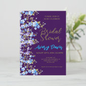 フローラと素晴らしいブライダルシャワー 招待状 (スタンド正面)