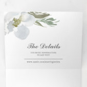 フローラと緑が一挙両招待 三つ折り招待状 (内部最初)