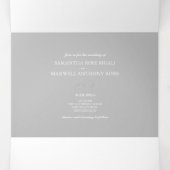 フローラと緑が一挙両招待 三つ折り招待状 (内部中)