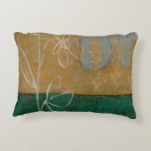 フローラと草花のスケッチ アクセントクッション (裏面)