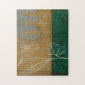 フローラと草花のスケッチ ジグソーパズル (縦)