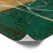 フローラと草花のスケッチ ポスター (角)