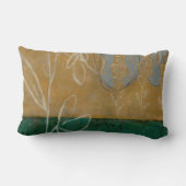 フローラと草花のスケッチ ランバークッション (裏面)