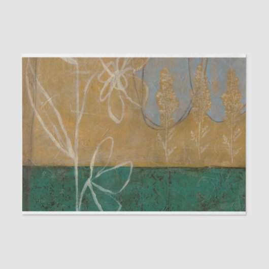 フローラと草花のスケッチ 薄葉紙 (正面)