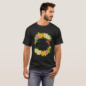 フローラと蝶カップル15歳アニバーズ Tシャツ (正面フル)