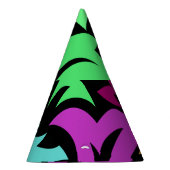 フローラと魅力のシームレスなスタイリッシュ夏 パーティーハット (右)