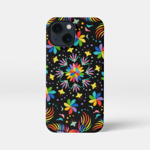 フローラと魅力のシームレスなパターン夏 iPhone 13 MINIケース