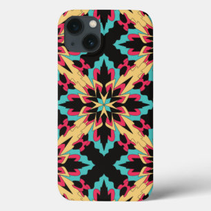 フローラと魅力的なシームレスなファッションかわいい iPhone 13ケース