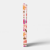 フローラと鳥のレトロスタイル Case-Mate iPhoneケース (裏面 / 左)