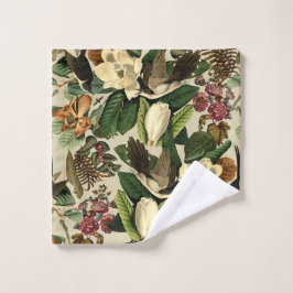 フローラと鳥の二十一の二 ウォッシュタオル