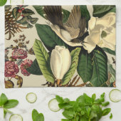 フローラと鳥の二十一の二 キッチンタオル (折り畳み)