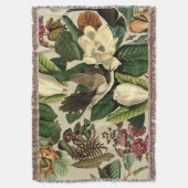 フローラと鳥の二十一の二 スローブランケット (正面縦)