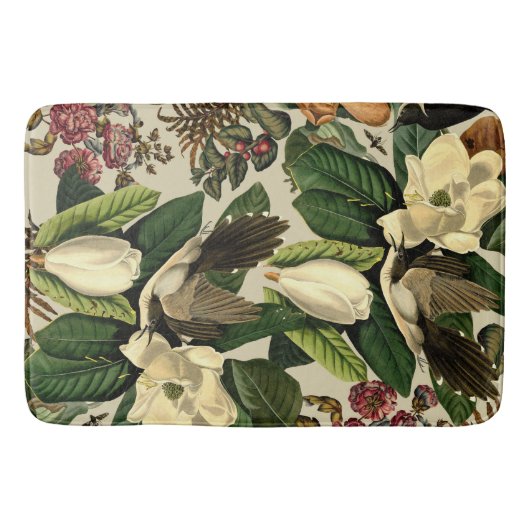 フローラと鳥の二十一の二 バスマット (正面)