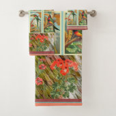 フローラと鳥 バスタオルセット (インサイチュ)